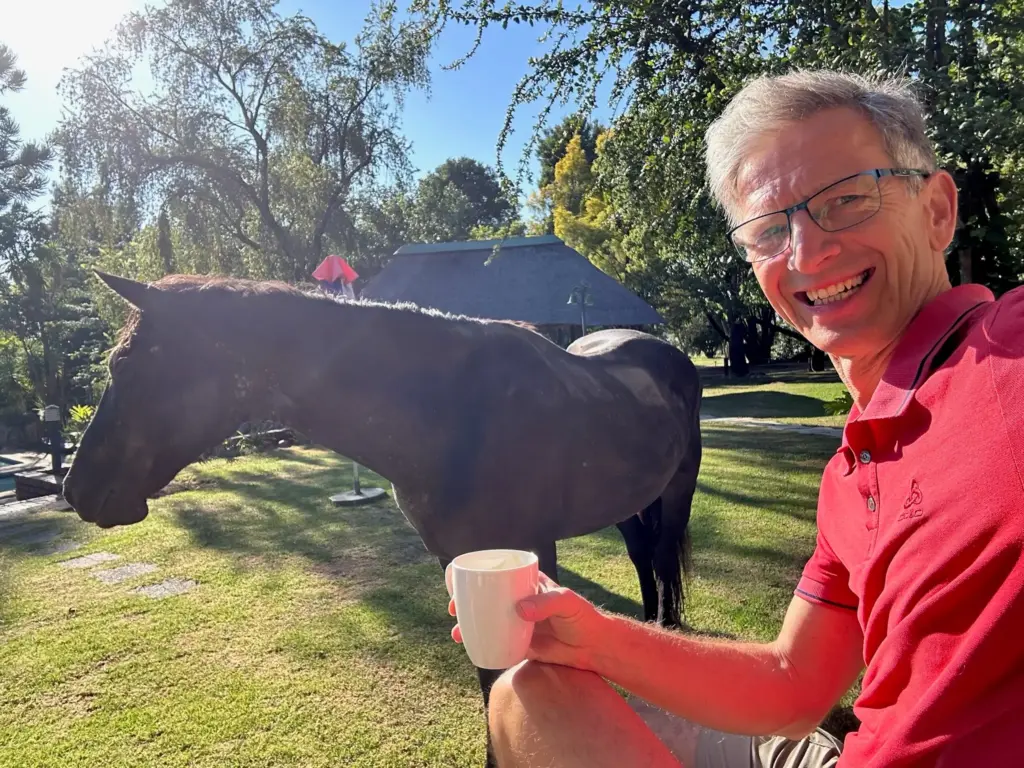 Helping Hands for Wildlife Südafrika Vervet Monkeys Volunteers Kaffee Pause